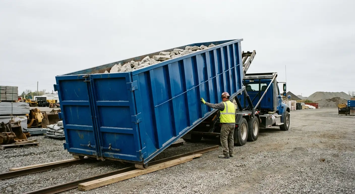Heavy duty concrete dumpster specifications in Encinitas, CA