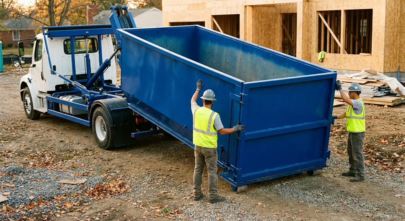 Construction dumpster delivery and waste management in Encinitas, CA