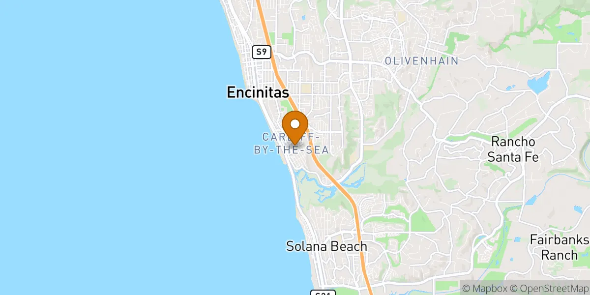  neighborhood map in Encinitas, CA